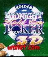 game pic for Midnight Hold Em Poker 3D  S60v3